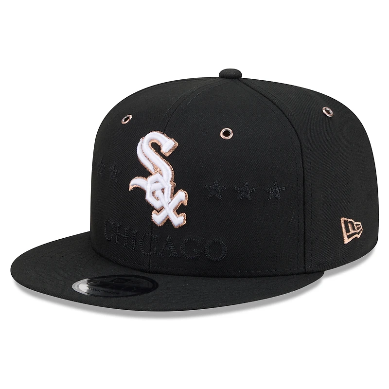 Casquette snapback New Era noire pour homme Chicago White Sox 2026 MLB All-Star Game 9FIFTY