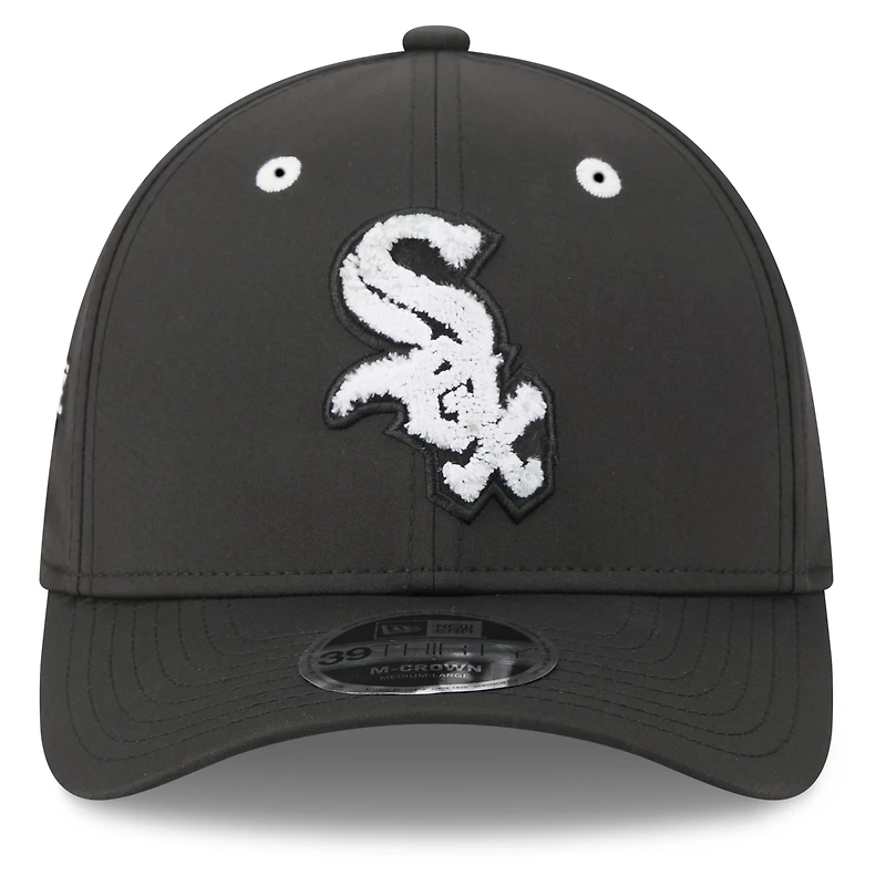Men's New Era Black Chicago White Sox 2026 MLB All-Star Game Workout 39THIRTY M-Crown Flex Hat
