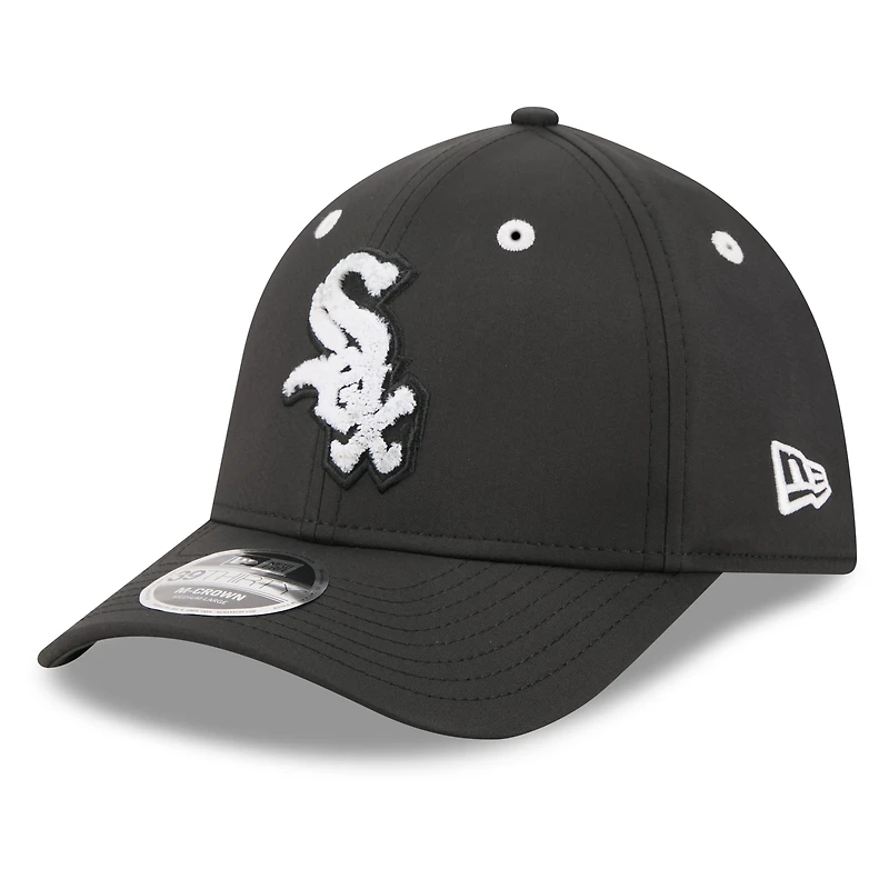 Men's New Era Black Chicago White Sox 2026 MLB All-Star Game Workout 39THIRTY M-Crown Flex Hat