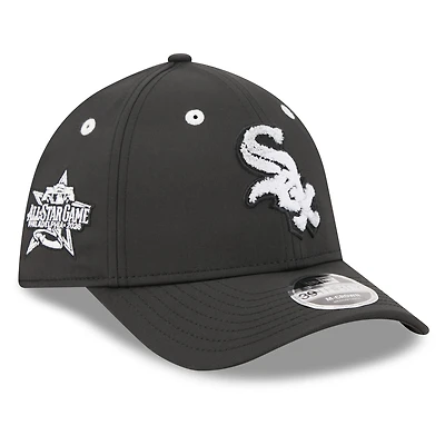 Men's New Era Black Chicago White Sox 2026 MLB All-Star Game Workout 39THIRTY M-Crown Flex Hat
