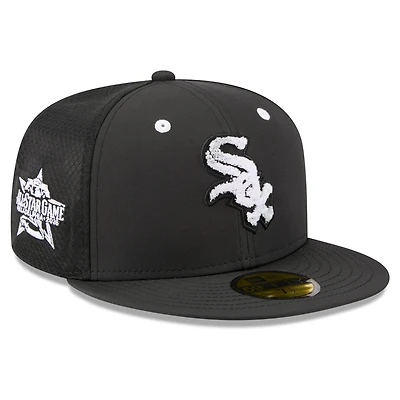 Casquette ajustée New Era noire pour homme Chicago White Sox 2026 MLB All-Star Game 59FIFTY