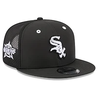 Men's New Era Black Chicago White Sox 2026 MLB All-Star Game Workout 9FIFTY Snapback Hat