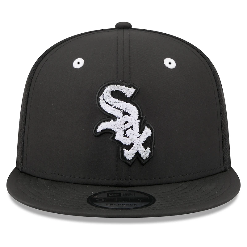Men's New Era Black Chicago White Sox 2026 MLB All-Star Game Workout 9FIFTY Snapback Hat