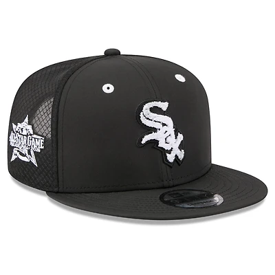 Men's New Era Black Chicago White Sox 2026 MLB All-Star Game Workout 9FIFTY Snapback Hat