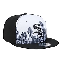 Casquette snapback New Era noire pour homme, Chicago White Sox, pack d'entraînement de printemps 2026, Grow 9FIFTY