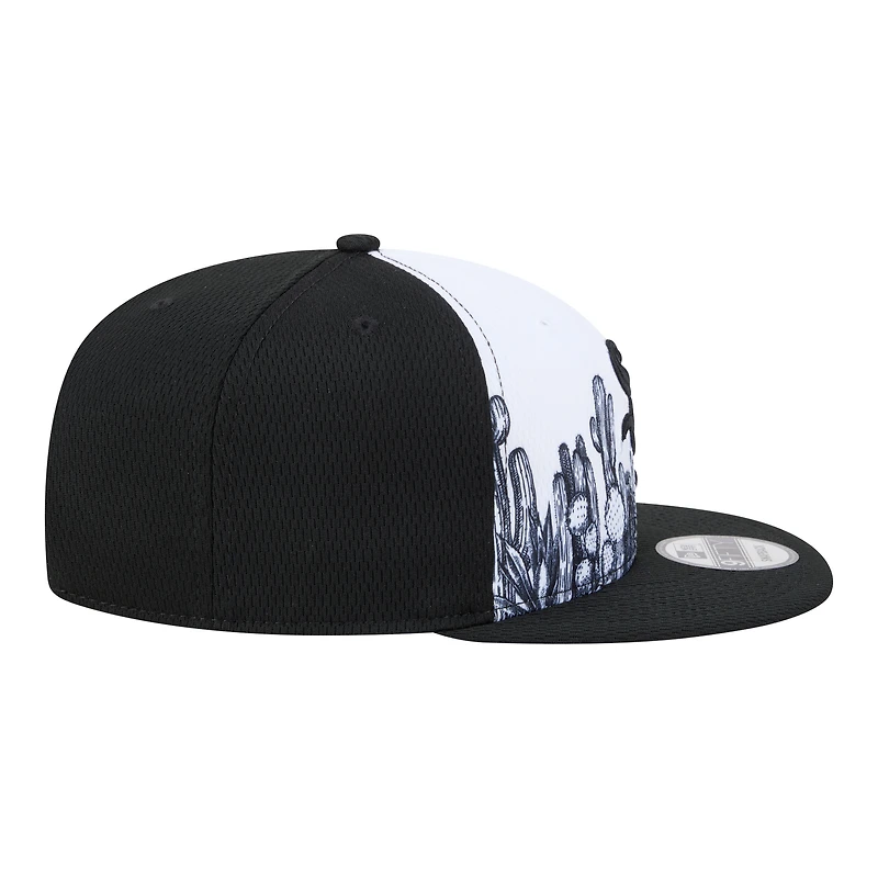 Men's New Era Black Chicago White Sox 2026 Spring Training Fan Pack Grow 9FIFTY Snapback Hat