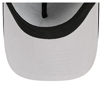 Men's New Era  Black Chicago White Sox 39THIRTY A-Frame Perforated Flex Hat