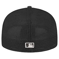 Men's New Era Black Chicago White Sox 59FIFTY Trucker Fitted Hat