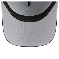 Men's New Era  Black Chicago White Sox 9FORTY A-Frame Trucker Adjustable Hat