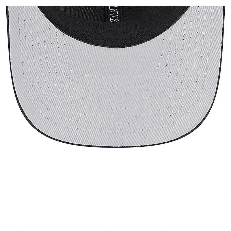 Men's New Era Black Chicago White Sox 9SEVENTY COOLERA Trucker Adjustable Hat