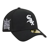 Men's New Era  Black Chicago White Sox A-Frame 59FORTY Fitted Hat