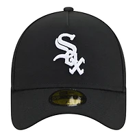 Casquette ajustée New Era noire pour homme Chicago White Sox, modèle A-Frame 59FORTY