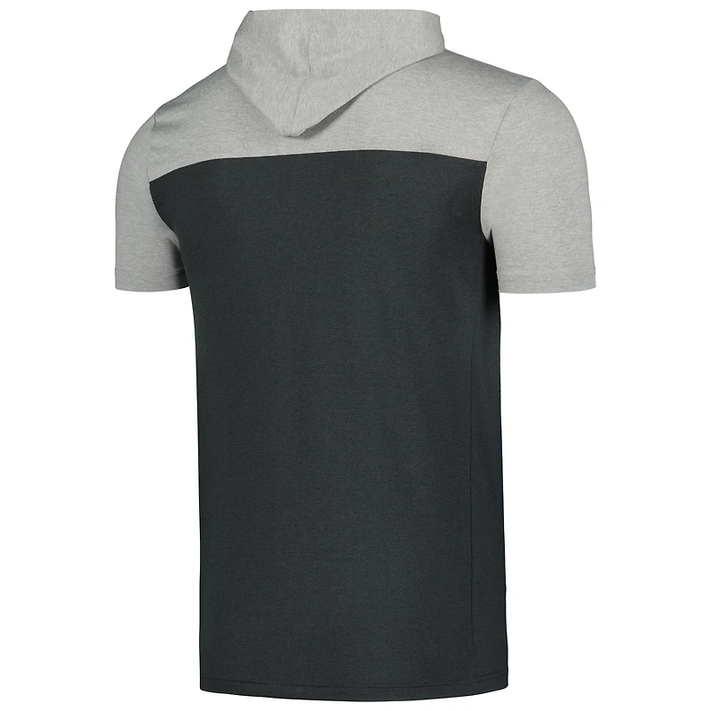 T-shirt à capuche noir brossé Active Chicago White Sox New Era pour hommes