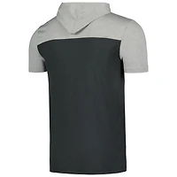 T-shirt à capuche noir brossé Active Chicago White Sox New Era pour hommes