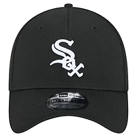 Casquette flexible Active Pivot 39THIRTY New Era pour hommes, noire, Chicago White Sox