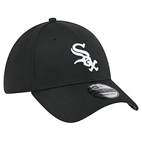 Casquette flexible Active Pivot 39THIRTY New Era pour hommes, noire, Chicago White Sox
