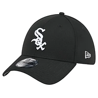 Men's New Era Black Chicago White Sox Active Pivot 39THIRTY Flex Hat