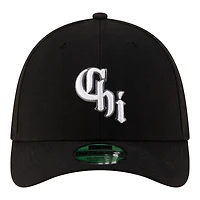Men's New Era  Black Chicago White Sox Alternate Player Replica 39THIRTY M-Crown Flex Hat