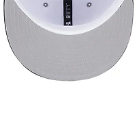 Men's New Era Black Chicago White Sox Bikini Bottom Trucker 9FIFTY Snapback Hat