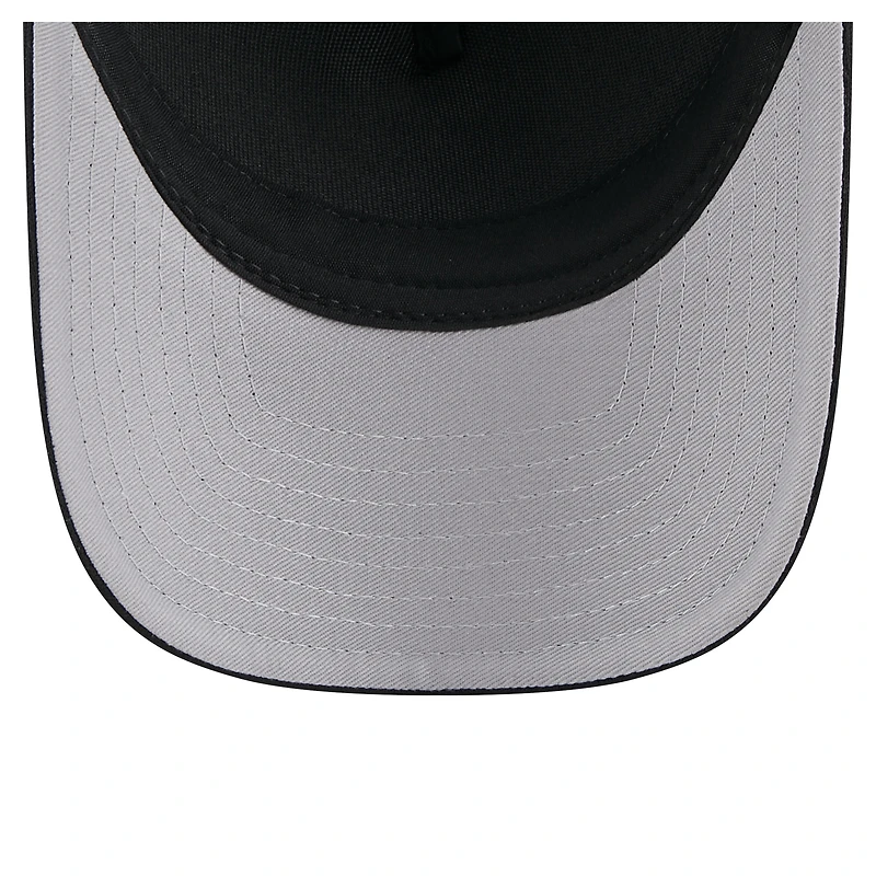 Casquette camionneur ajustable New Era noire Chicago White Sox City Initial 9FORTY pour homme