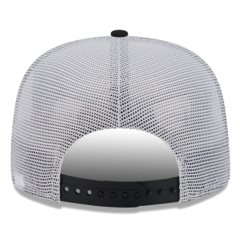 Men's New Era Black Chicago White Sox Court Sport 9FIFTY Snapback Hat