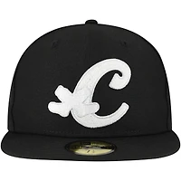 Men's New Era Black Chicago White Sox  Duo Logo 2.0 59FIFTY Fitted Hat