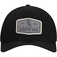 Men's New Era Black Chicago White Sox Labeled 9SEVENTY Stretch-Snap Adjustable Hat