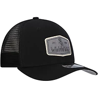 Men's New Era Black Chicago White Sox Labeled 9SEVENTY Stretch-Snap Adjustable Hat