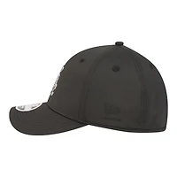 Casquette New Era noire Chicago White Sox métallisée 39THIRTY M-Crown Flex pour homme
