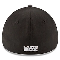 Men's New Era Black Chicago White Sox MLB Team Classic 39THIRTY Flex Hat