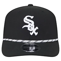 Casquette extensible à boutons-pression multi-cordes 9SEVENTY Chicago White Sox de New Era pour homme
