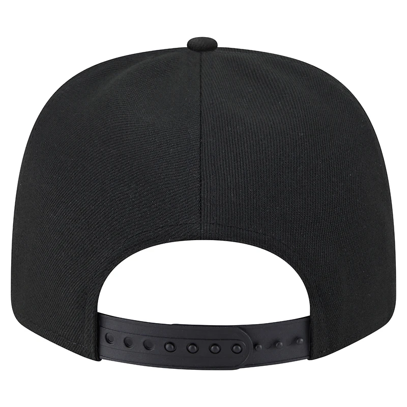 Men's New Era Black Chicago White Sox Multi-Rope 9SEVENTY Stretch-Snap Hat