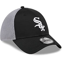 Casquette Flex Neo 39THIRTY Chicago White Sox New Era pour hommes, noire