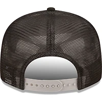 Men's New Era Black Chicago White Sox Patriot Trucker 9FIFTY Snapback Hat