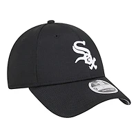 Men's New Era Black Chicago White Sox Pivot 9FORTY Adjustable Hat