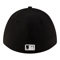 Men's New Era  Black Chicago White Sox Player Replica 39THIRTY M-Crown Flex Hat