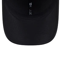 Casquette ajustable New Era noire pour homme Chicago White Sox Player Replica 9FORTY