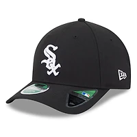 Men's New Era  Black Chicago White Sox Player Replica 9FORTY Adjustable Hat