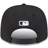 Men's New Era  Black Chicago White Sox Player Replica 9SEVENTY Adjustable Hat