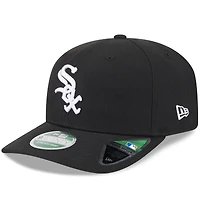 Casquette ajustable New Era noire pour homme Chicago White Sox Player Replica 9SEVENTY