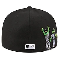 Casquette ajustée New Era 59FIFTY noire pour homme