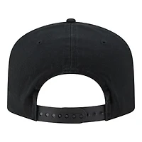 Men's New Era Black Chicago White Sox Stacked 19TWENTY Adjustable Hat