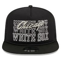 Casquette Snapback 9FIFTY Snapback Chicago White Sox Street Team A-Frame Trucker New Era pour hommes