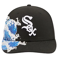 Men's New Era  Black Chicago White Sox Surf 59FIFTY Fitted Hat