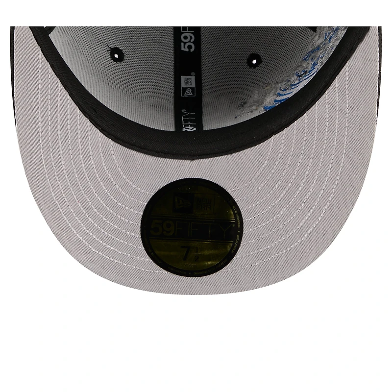 Men's New Era Black Chicago White Sox Surf 59FIFTY Fitted Hat