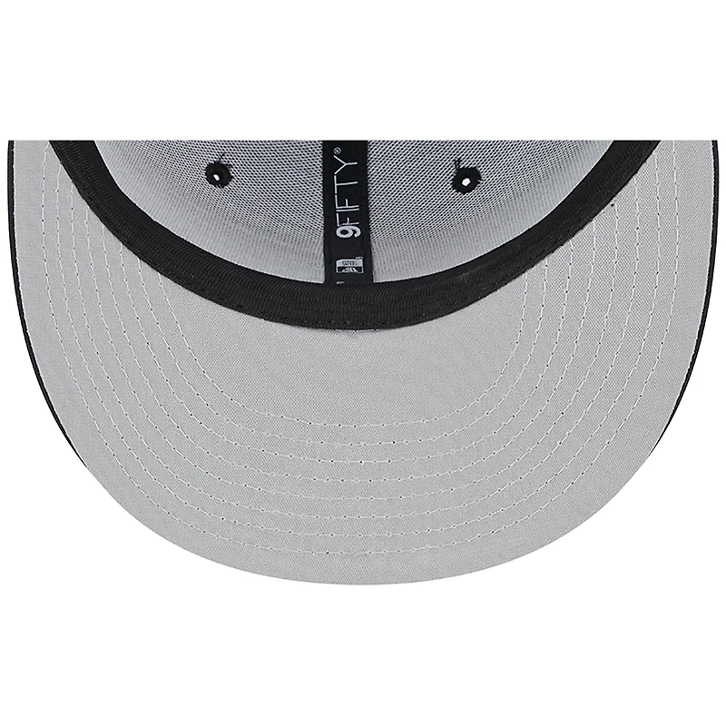 Casquette New Era Chicago White Sox Cooperstown Collection Team Color Trucker 9FIFTY Snapback pour homme