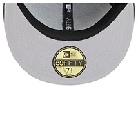 Men's New Era Black Chicago White Sox Team Confetti 59FIFTY Fitted Hat