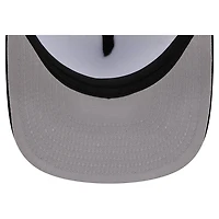 Men's New Era Black Chicago White Sox Team Horizon 9FIFTY A-Frame Trucker Snapback Hat