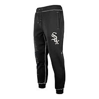 Pantalon de jogging fendu pour homme Chicago White Sox Team New Era noir