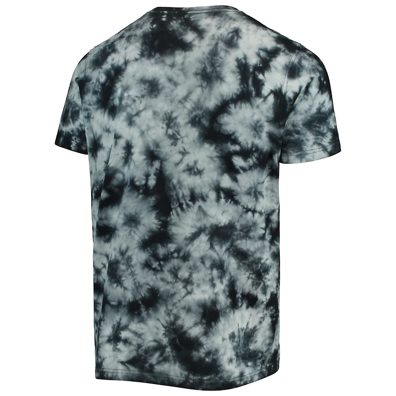T-shirt à motif tie-dye noir Chicago White Sox Team New Era pour homme